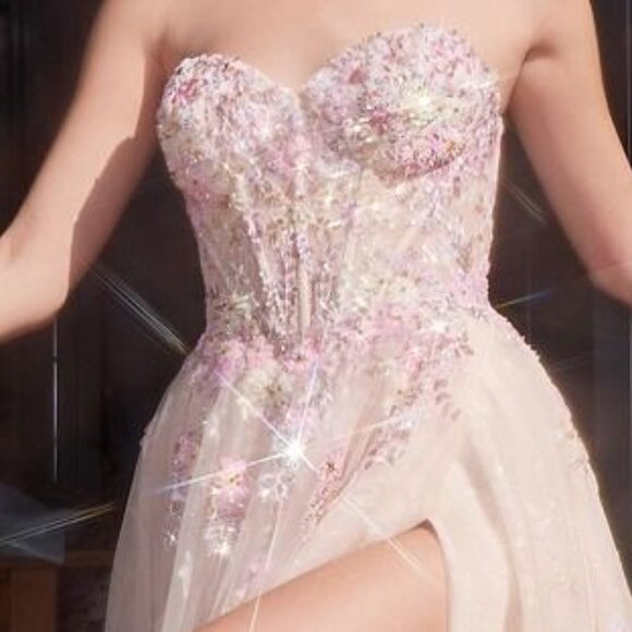 Formal ball gown.Prom party pageant mother of the bride dress gala evening - Picture 2 of 8